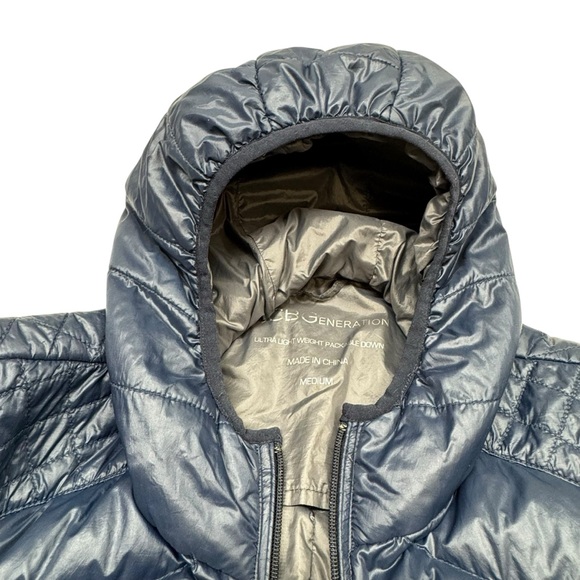BCBGeneration Paffer Down Jacket Womens S Hooded Ultra Lightweight Packable - Picture 7 of 15